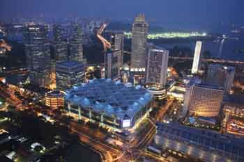 Singapur mit dem Suntec Center